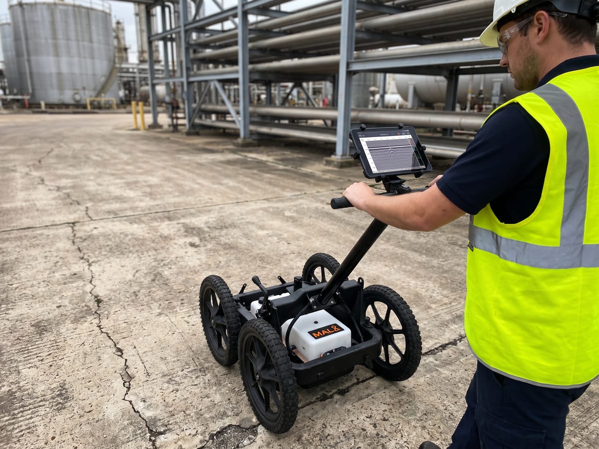 Ground Penetrating Radar (GPR) equipment